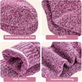 thumbnail image 3 of 5 Pairs Autumn Winter Wool Socks For Women - Womens Wool Socks Comfortable And Warm, Classic Winter Socks for Women Gifts Size 5-9, 3 of 4