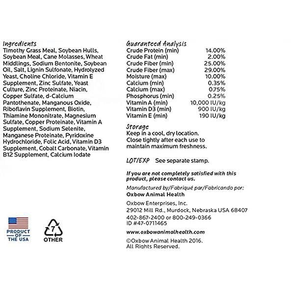 OxBow Essentials Adult Rabbit Food