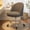 Grey, variant on Romorgniz Vanity Chair Height Adjustable Desk Chair with Wheels, Armless Office Chair with Soft Lumbar Support for Small Space, Bedroom, Home office, White