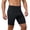 Black, variant on Gyexs Mens Cycling Shorts - Gym Shorts Men, Workout Gym Shorts for Basketball Hiking 9 Inch Inseam Wine, Size XL
