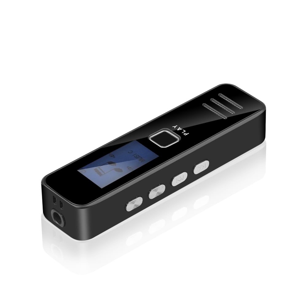 RIWPKFH Voice Activated Portable Recorder MP3 Player Telephone Audio Recording Digital Voice Recorder Dictaphone 20-hour