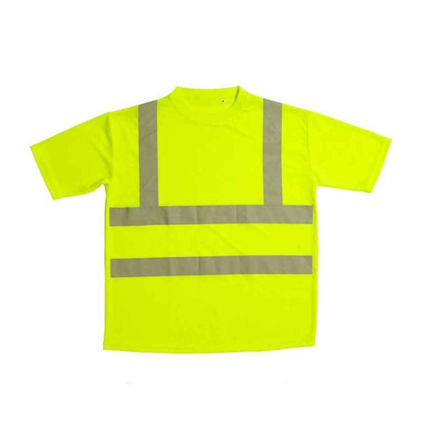 Warrior - Camiseta para Adultos Unisex (Amarillo Fluorescente)