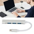 thumbnail image 4 of USB C Hub, 4 in 1 USB C Multi Port Adapter, High Speed USB C Hub Dongle, Portable USB Docking Station, Compatible for USB C Laptops and Other Type C Device, 4 of 8