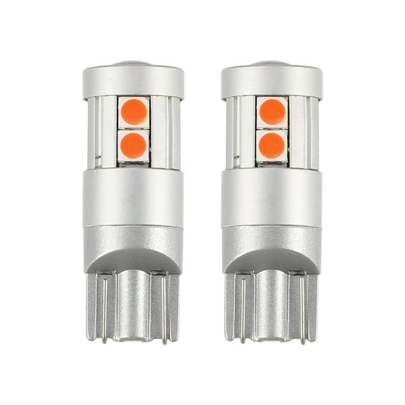 T10 194 168 W5W 2825 3030 9SMD Car Interior Backup Lights LED Bulbs Aluminum Alloy Red Light 2 Pcs