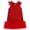 RED/5, variant on Girls Dresses Summer Outfits Toddler Ribbon Bow Sleeveless Shift Glitter Birthday Party Tulle Trim Ruffle Princess A-Line Kids Formal Champagne Dress 2-3T