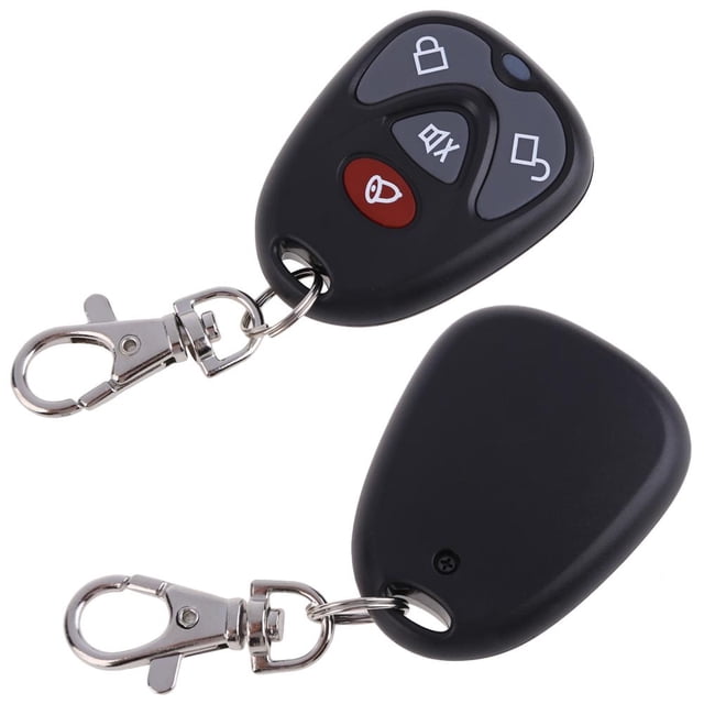 CONTROL REMOTO DC12V REEMPLAZO 4 BOTONES SEGURIDAD DE ALARMA DE COCHE 315MHz