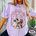 thumbnail image 4 of Vintage Coquette Bows Mickey & Minnie Disney Valentine Shirt, Happy Valentine’s Day 2026 Tee, WDW Disneyland Sweethearts Nite Gift for Her, 4 of 6