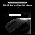 thumbnail image 3 of X5 AI Intelligent Voice Mouse 2.4G Wireless Silent Office Mouse 1200DPI Ratón de escritura Abanopi Cursor óptico, 3 of 6