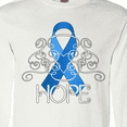 thumbnail image 4 of Inktastic Hope-Colon Cancer Awareness Long Sleeve T-Shirt, 4 of 5