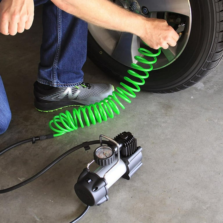 Slime 120V Garage Inflator Tire Compressor With Accessories Kit - 40045 Slime 120V Garage Inflator Tire Compressor With Accessories Kit - 40045