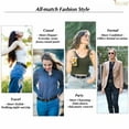 thumbnail image 5 of JASGOOD Belts for Women Brown Leather Plus Size Waist Belts for Jeans Pants, 5 of 8