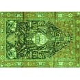 thumbnail image 1 of Ahgly Company Indoor Rectangle Animal Green Traditional Area Rugs, 7' x 10', 1 of 1
