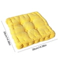 thumbnail image 3 of 15"x15" Square Comfortable Seat Cushions Home Pillow Indoor Corduroy Chair Pads Office Soft Cushion, 3 of 7