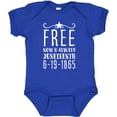 thumbnail image 3 of Inktastic Free- Now and Always- Juneteenth 6-19-1865 Boys or Girls Baby Bodysuit, 3 of 5