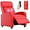 Red, variant on Best Home ProductRecliner Chair for Adults Sofa Chair Recliner Massage Recliner Chair Ergonomic Lounge with Remote Control Gaming Recliner Chair Single Theater Seating Chair,Red