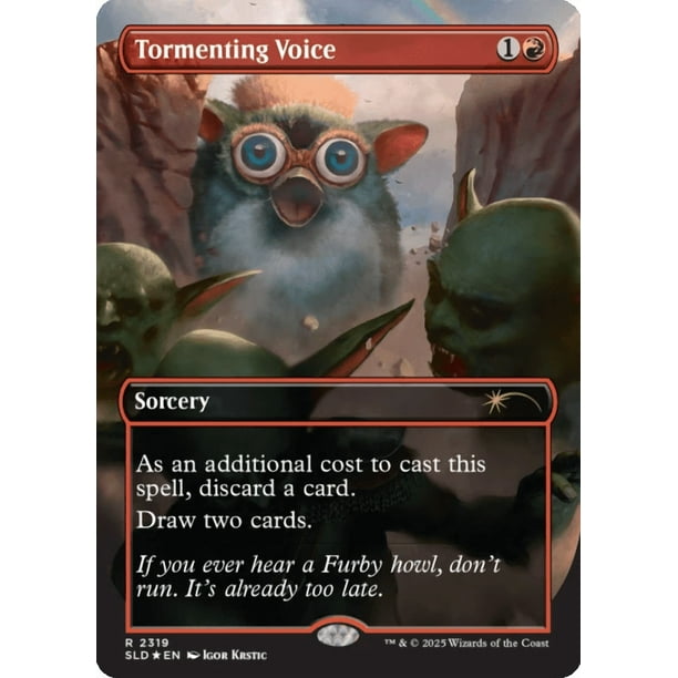 Furby MTG Secret Lair - TCG booster packs for hobby shops