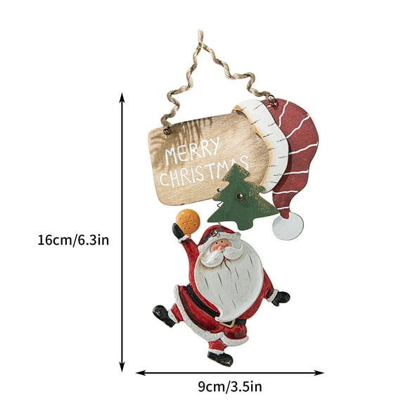 Outdoor Christmas Decorations,Hanging Vintage Christmas Ornaments Christmas Hanging Door Decorations Christmas Front Door Signs Christmas Decorations Outdoor Signs Interior Decorations