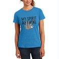 thumbnail image 1 of Sloth My Spirit Animal Womens Soft Heather T Shirt, 1 of 1
