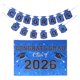 thumbnail image 1 of BESTYASH 1Jgo Banner Fiesta Graduación Azul 2026 Con Foto Y Accesorios, 1 of 6