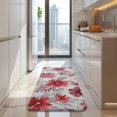 thumbnail image 4 of Pioneer Flower Floral Print Pattern Kitchen Rug Mat,Kitchen Runner Rugs Non Skid Washable,Decorative Kitchen Floor Mats for Kitchen,Sink,Laundry,17"x47.2", 4 of 7