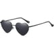 thumbnail image 1 of Vintage Rimless Love Heart Sunglasses - Metal Frame For Women Men Trendy Frameless Red Pink Heart Shaped Glasses Party Funky, 1 of 5