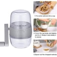 thumbnail image 5 of Picadora de alimentos, picadora de nueces, manivela manual para todas las nueces, nueces, pecanas, trituradora multipicadora de cocina para hacer aderezos, 5 of 5