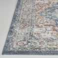 thumbnail image 6 of Loomaknoti Matinzen 2'2" x 7'6" Blue Oriental Indoor Runner, 6 of 7