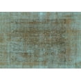 thumbnail image 1 of Ahgly Company Indoor Rectangle Abstract Light Blue Modern Area Rugs, 7' x 10', 1 of 4