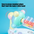 thumbnail image 4 of syligr Baby Musical Piano Toy with Turning Rattle for 6+ Months Interactive Early Learning Electronic Organ, Toddler Activity Center, 5 Keys Flashing Lights, Birthday Gift for Infants 0-12 Months, 4 of 6