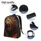 thumbnail image 5 of Fotbe Cool Flame Lion A Mochila de Viaje para Laptop, Mochila Ejecutiva Delgada y Resistente 15.6", 5 of 8