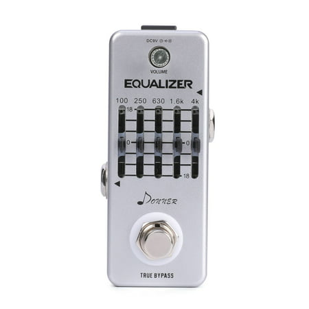 Donner Equalizer Pedal 5-band Graphic EQ Guitar Effect