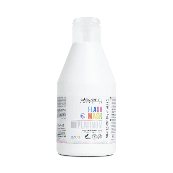 SALERM - HD-COLORS - Colour maintenance Flash Mask Platinum 300 ml / 10.14 fl.oz