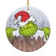 thumbnail image 1 of Adorno navideño colgante Grin-Ch para árbol de Navidad: adornos colgantes de cerámica para fiestas: ideas para regalar adornos navideños, 1 of 8