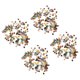 thumbnail image 2 of Surtido de piedras pulidas para plantas en macetas y peceras, bordes lisos, 4 paquetes únicos de piedras decorativas que no destiñen, 2 of 8