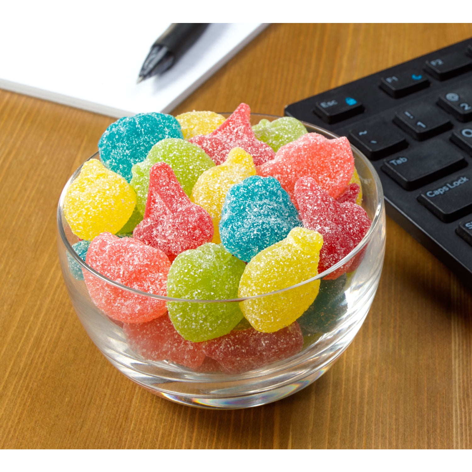 Jolly Rancher Sour Gummies Assorted Fruit Flavored Candy, Resealable Bag 13 oz (Pack of 6)