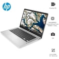 thumbnail image 3 of Laptop HP Chromebook 14", Intel Celeron N4000, 4GB RAM, 64GB SSD, Intel UHD HP 14A-NA0023CL Reacondicionado, Funda adicional y ratón inalámbrico, 3 of 5
