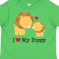 thumbnail image 4 of Inktastic I Love My Poppy Grandpa Boys or Girls Toddler T-Shirt, 4 of 5