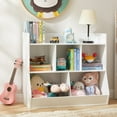 thumbnail image 5 of Toy Storage Organizer with Bookshelf, 5-Cubby Children's Toy Shelf, Toy Storage Cabinet, Suitable for Children's Room, Playroom, Hallway, Kindergarten, School, 5 of 6