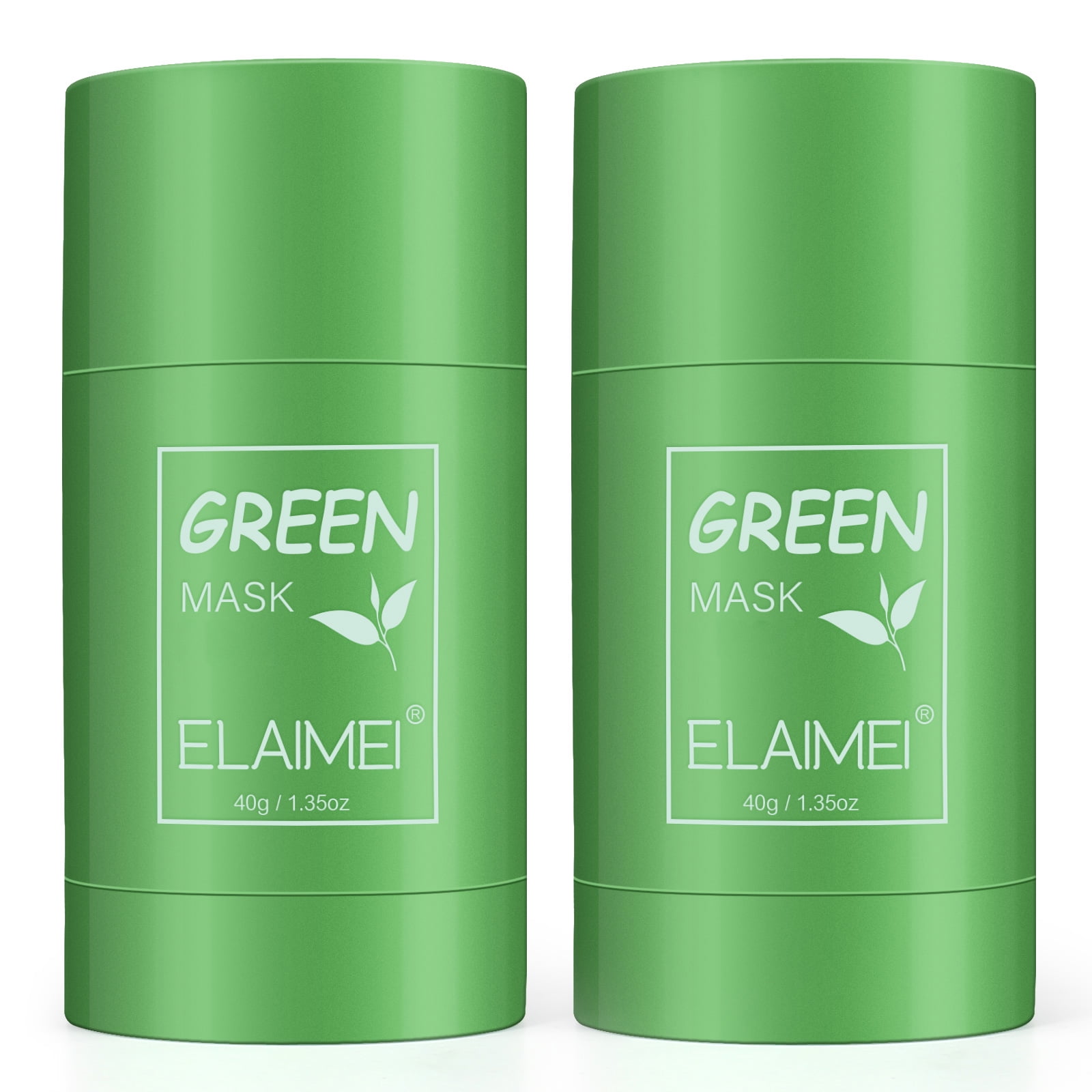 Elaimei Green Tea Mask Sticks, Face Moisturizes Oil Brazil