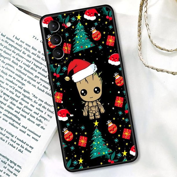 Marvel Christmas Avengers Groot Deadpool Funda Para Teléfono Samsung S22 S8 S9 S10 Lite S10e S21 S20 FE Plus Ultra 4G 5G TPU