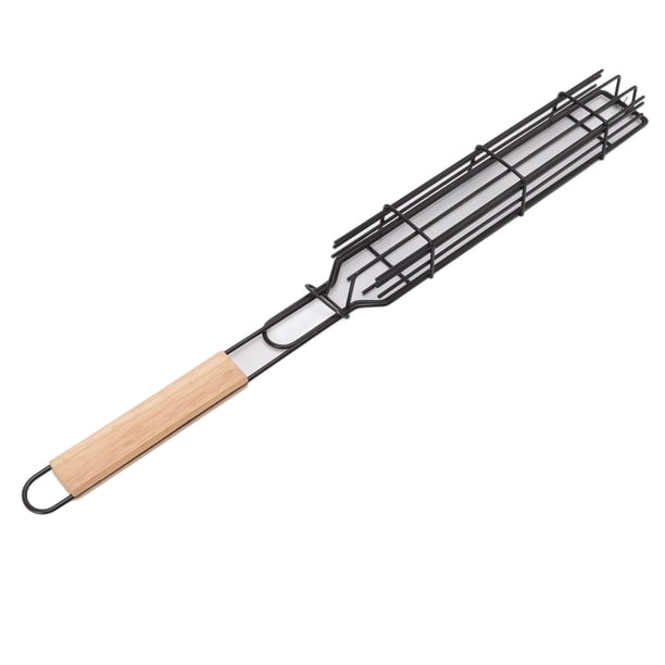 Cesta para asar kebab parrilla para asar al aire libre con cerradura de hierro fácil limpieza portátil para acampar para carne ANGGREK Otros
