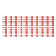 thumbnail image 3 of Terminal de tubo aislado 100PCS Terminal de tubo redondo aislado Conector de crimpado de cobre para cable eléctrico 8AWG E10-12, 3 of 8
