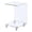 Clear, variant on Picket House Furnishings Peek Acrylic Snack Table in Clear