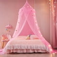 thumbnail image 2 of Dome Tent Mosquito Net Ins Home Princess Style Sheer Curtain Children's Bedroom Bed Canopy, 2 of 9