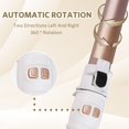 thumbnail image 2 of Curling Wand Automatic Curling Iron Automatic Hair Curler Rotating Curling Iron Hair Waver Hair Styling Irons 30s Instant Heat Wand 110-240v, 2 of 17