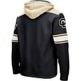 thumbnail image 3 of Men's Colosseum Black Colorado Buffaloes 2.0 Lace-Up Pullover Hoodie, 3 of 4