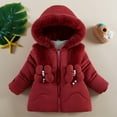 thumbnail image 4 of Girls' Winter Coat Hooded Warm Down Jacket Stylish Winter Coat For Girls down Jacket Boys Neon Jacket Girls plus Size Winter Coats 4t Jacket Girls Kid Coat Girls 5t Trench Coat Girls Jacket Lined 10, 4 of 4