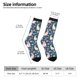 thumbnail image 2 of Balery Cute Rabbit Floral Calcetas Largas con Estampado para Hombre y Mujer – Suaves y Transpirables, Talla Única (US 5-11), 2 of 6