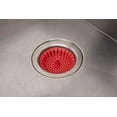 thumbnail image 3 of Colador de Fregadero Dripsie Rojo Resistente a Zuecos y Flexible, 3 of 6