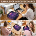 thumbnail image 7 of Haosy Accordion File Organizer Zipper Binder 500 Sheet 6-Tab Expanding File Folder Multi-Pocket 1.2 Inch 3 Ring Pixel Octopus, 7 of 7